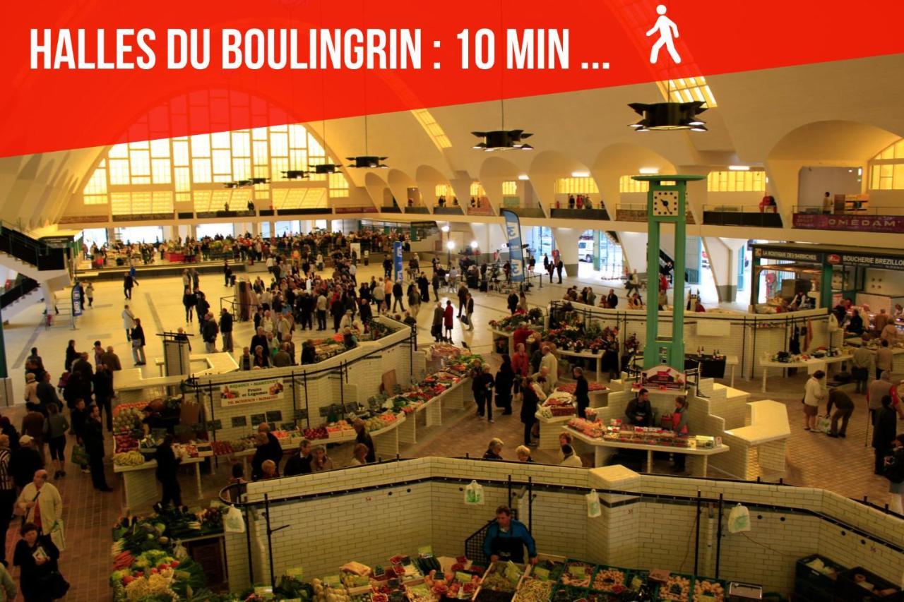 Explorereims - Studio Magique Proche Gare Et Centre Екстер'єр фото