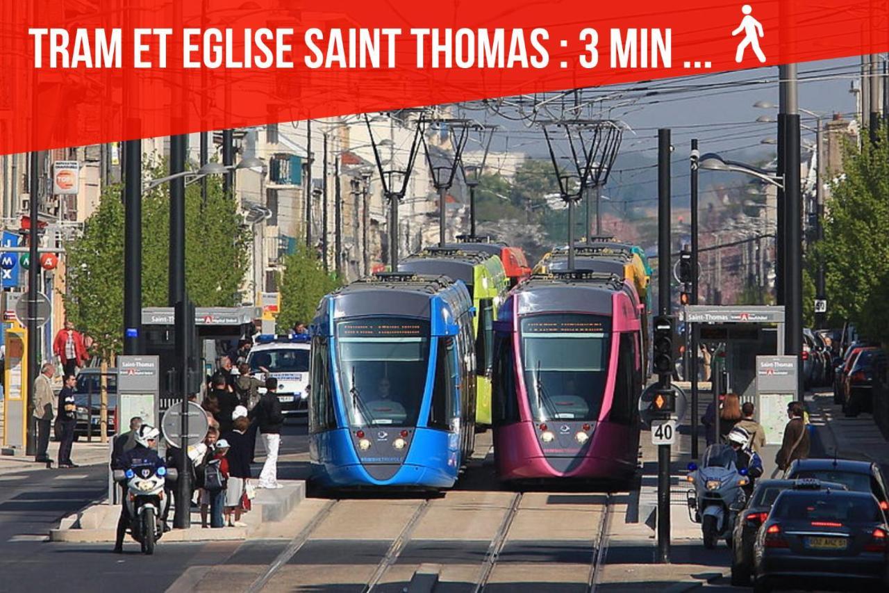 Explorereims - Studio Magique Proche Gare Et Centre Екстер'єр фото